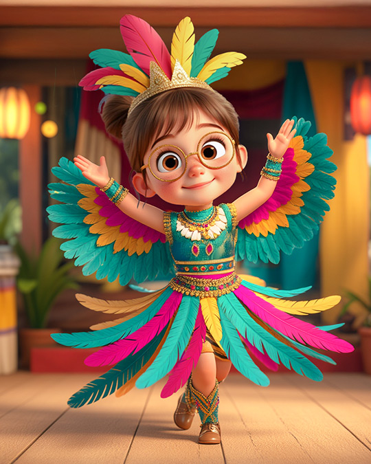 Videoklip muzikor argëtues dhe i gjallë për fëmijë, me animacione të ndritshme dhe personazhe tërheqës që kërcejnë së bashku. Comen Creative Agency